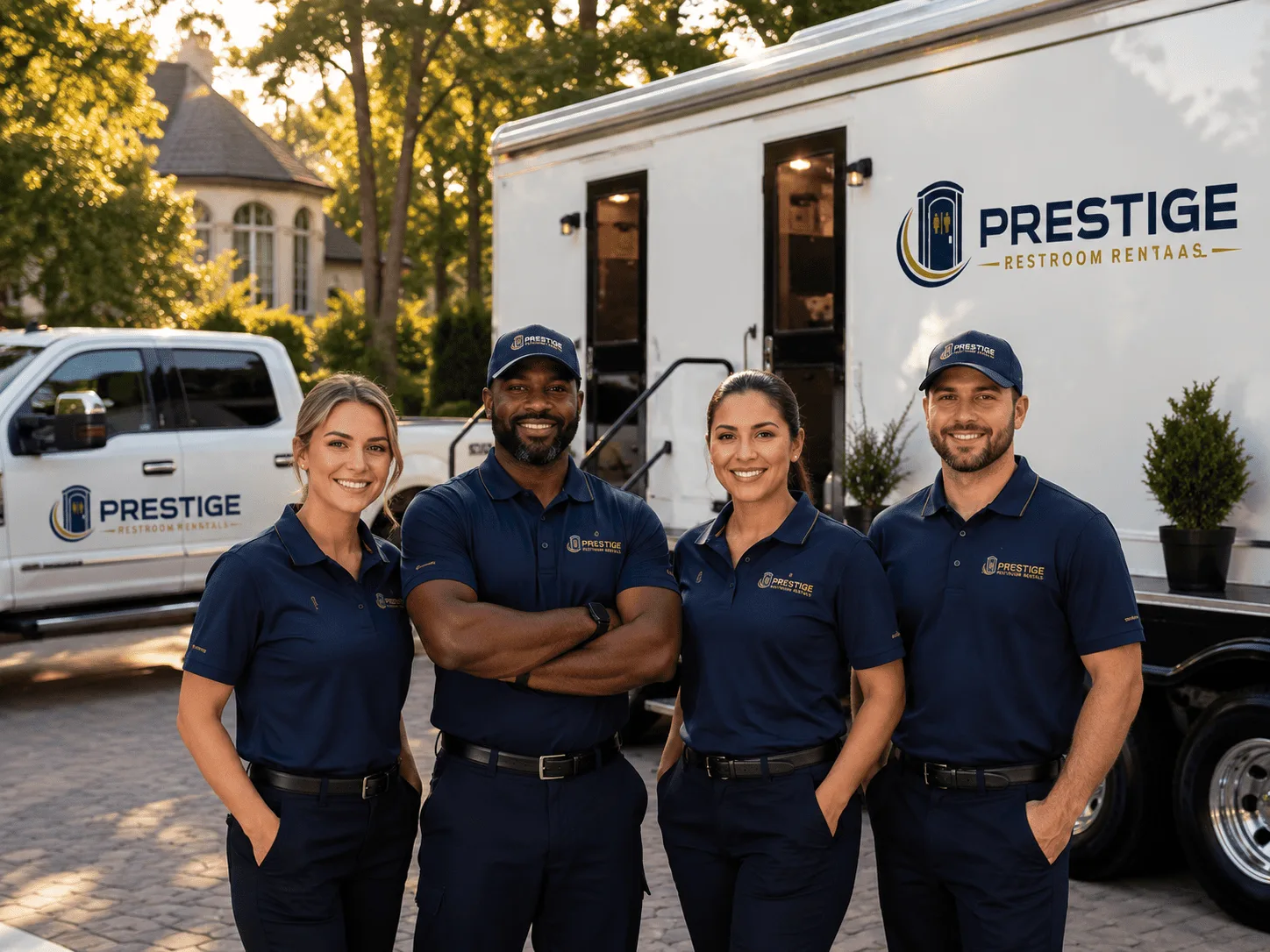 Trusted Luxury Portable Restrooms company in Mountain, WI